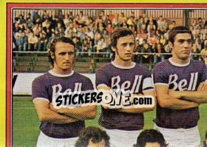 Figurina Team - Football Belgium 1974-1975 n. 36 - Panini