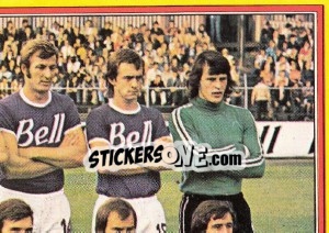 Figurina Team - Football Belgium 1974-1975 n. 37 - Panini