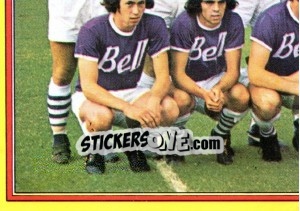 Figurina Team - Football Belgium 1974-1975 n. 38 - Panini