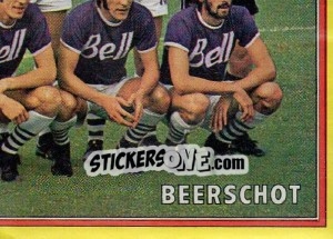 Figurina Team - Football Belgium 1974-1975 n. 39 - Panini