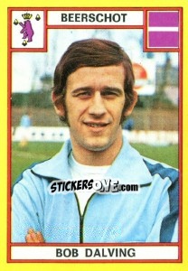 Sticker Bob Dalving - Football Belgium 1974-1975 n. 42 - Panini