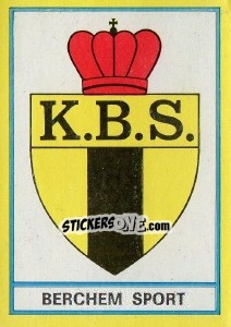 Figurina Badge - Football Belgium 1974-1975 - Panini