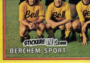 Cromo Team - Football Belgium 1974-1975 - Panini