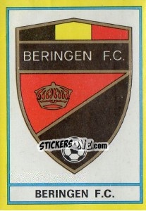 Figurina Badge - Football Belgium 1974-1975 - Panini