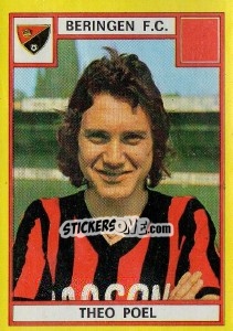 Figurina Theo Poel - Football Belgium 1974-1975 - Panini