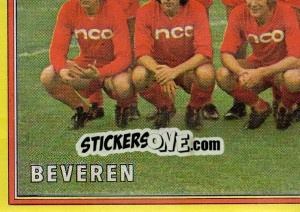 Sticker Team - Football Belgium 1974-1975 n. 89 - Panini