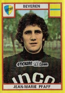 Cromo Jean-Marie Pfaff - Football Belgium 1974-1975 - Panini