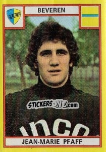 Sticker Jean-Marie Pfaff - Football Belgium 1974-1975 n. 91 - Panini