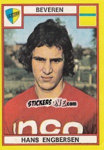 Sticker Hans Engbersen - Football Belgium 1974-1975 n. 100 - Panini