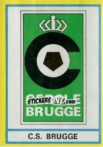 Sticker Badge - Football Belgium 1974-1975 n. 103 - Panini