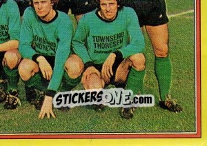 Sticker Team - Football Belgium 1974-1975 n. 107 - Panini