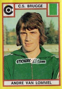 Sticker Andre van Lommel