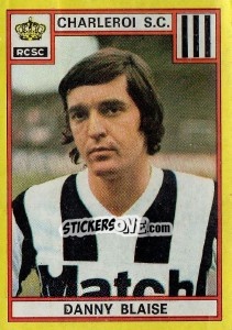 Figurina Danny Blaise - Football Belgium 1974-1975 - Panini