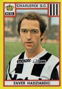 Cromo Enver Hadziabdic - Football Belgium 1974-1975 n. 149 - Panini