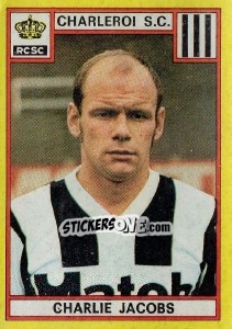 Cromo Charlie Jacobs - Football Belgium 1974-1975 - Panini