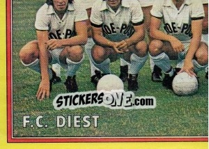 Sticker Team - Football Belgium 1974-1975 n. 157 - Panini