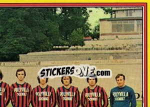 Figurina Team - Football Belgium 1974-1975 - Panini