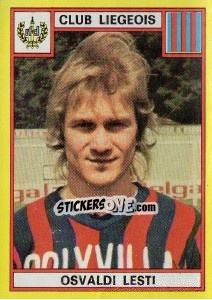 Sticker Osvaldi Lesti - Football Belgium 1974-1975 n. 177 - Panini