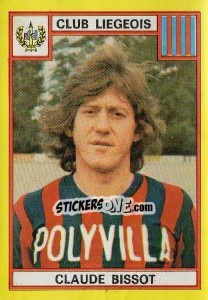 Sticker Claude Bissot - Football Belgium 1974-1975 n. 180 - Panini