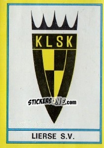 Sticker Badge - Football Belgium 1974-1975 n. 188 - Panini