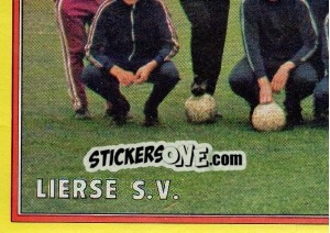 Sticker Team - Football Belgium 1974-1975 n. 191 - Panini