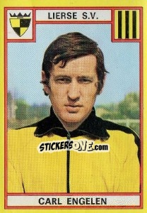 Sticker Carl Engelen - Football Belgium 1974-1975 n. 193 - Panini