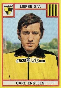 Sticker Carl Engelen - Football Belgium 1974-1975 - Panini