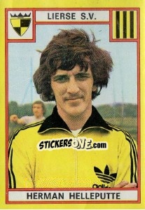 Sticker Herman Helleputte - Football Belgium 1974-1975 n. 199 - Panini
