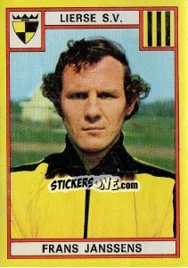 Cromo Frans Janssens - Football Belgium 1974-1975 - Panini
