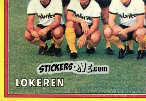 Sticker Team - Football Belgium 1974-1975 n. 208 - Panini