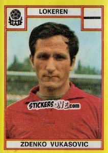 Cromo Zdenko Vukasovic - Football Belgium 1974-1975 - Panini