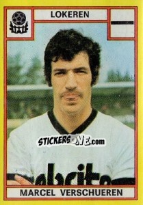 Cromo Marcel Verschueren - Football Belgium 1974-1975 n. 212 - Panini