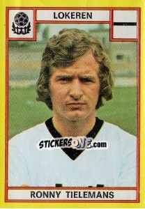 Sticker Ronny Tielemans - Football Belgium 1974-1975 - Panini