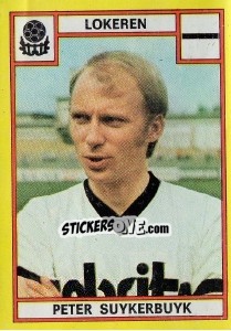 Cromo Peter Suykerbuyk - Football Belgium 1974-1975 - Panini