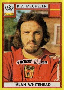 Sticker Alan Whitehead - Football Belgium 1974-1975 - Panini