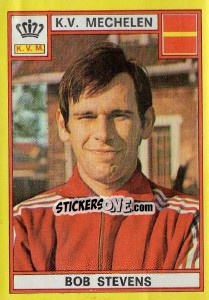 Sticker Bob Stevens - Football Belgium 1974-1975 n. 236 - Panini