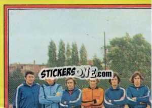 Figurina Team - Football Belgium 1974-1975 - Panini