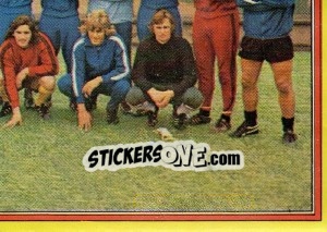 Sticker Team - Football Belgium 1974-1975 - Panini