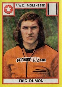 Sticker Eric Dumon - Football Belgium 1974-1975 n. 245 - Panini