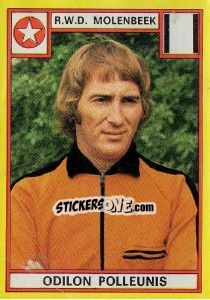 Cromo Odilon Polleunis - Football Belgium 1974-1975 - Panini