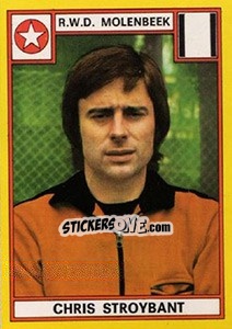 Cromo Chris Stroybant - Football Belgium 1974-1975 - Panini