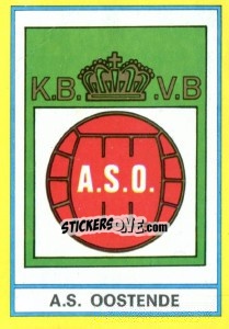 Sticker Badge - Football Belgium 1974-1975 - Panini