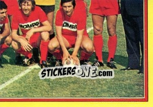 Sticker Team - Football Belgium 1974-1975 n. 277 - Panini
