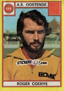 Sticker Roger Coenye - Football Belgium 1974-1975 n. 280 - Panini
