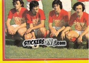 Sticker Team - Football Belgium 1974-1975 - Panini