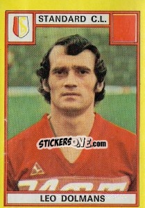 Figurina Leo Dolmans - Football Belgium 1974-1975 - Panini