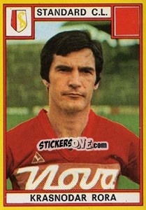 Sticker Krasnodar Rora - Football Belgium 1974-1975 - Panini