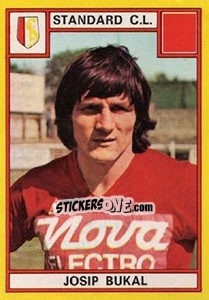 Figurina Josip Bukal - Football Belgium 1974-1975 - Panini