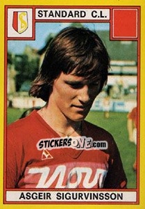 Cromo Asgeir Sigurvinsson - Football Belgium 1974-1975 - Panini