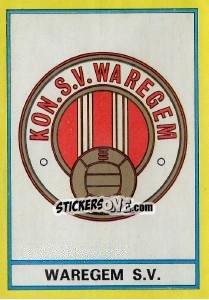Sticker Badge - Football Belgium 1974-1975 n. 307 - Panini